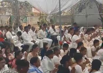 विश्व बोधी बुद्ध विहारात डॉ. बाबासाहेब आंबेडकर जयंती संपन्न.