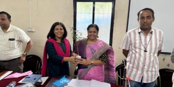 जिल्हा परिषदेच्या मुख्य कार्यकारी अधिकारी यांनी पंचायत समिती कल्याण येथे विविध कामांचा घेतला आढावा