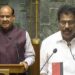 भाजपाच्या ओम बिर्ला यांनी लोकसभा अध्यक्षपदाची निवडणूक जिंकली.