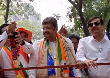 भाजपा कडून पराग शाह यांची उमेदवारी दाखल