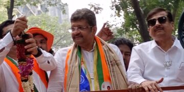 भाजपा कडून पराग शाह यांची उमेदवारी दाखल