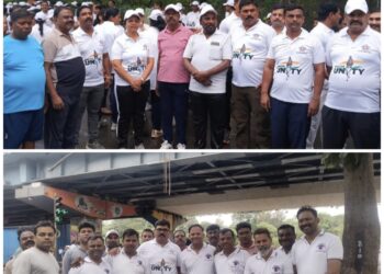 घाटकोपर मध्ये रन फॉर युनिटी कार्यक्रमाचे आयोजन