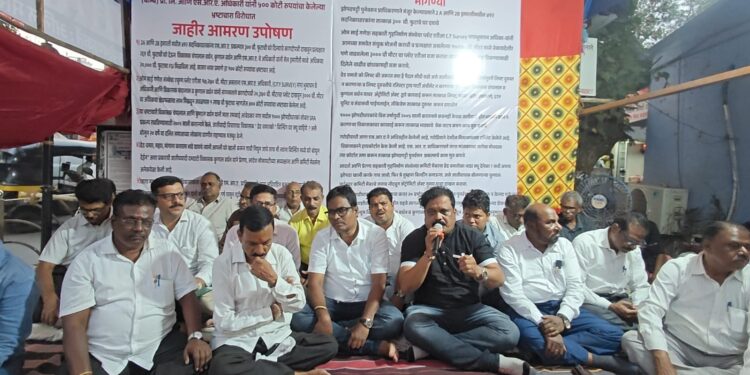 नीलम फायनान्स बॉम्बे प्रा. लि. व एस आर ए अधिकारी यांच्या संगनमताने ५०० कोटीचा घोटाळा