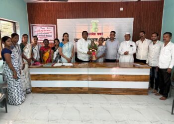 टेंभरे (बु.) ग्रामपंचायतीच्या पहिल्या महिला उपसरपंचपदी सुनंदाताई गायकवाड विराजमान