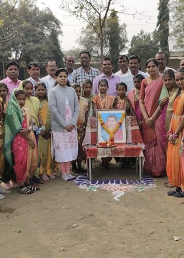 जवाहर विद्यालयात क्रांतीज्योती सावित्रीबाई फुले यांची जयंती उत्साहात साजरी