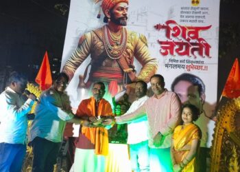 पिंपरीत नरेश भाऊ जीनवाल युवा मंचाच्या वतीने छत्रपती शिवाजी महाराज जयंती उत्साहात साजरी