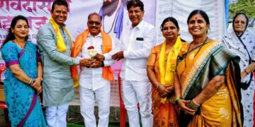 इंजि. चंद्रप्रकाश देगलूरकर यांचा उदगीर येथे सत्कार !