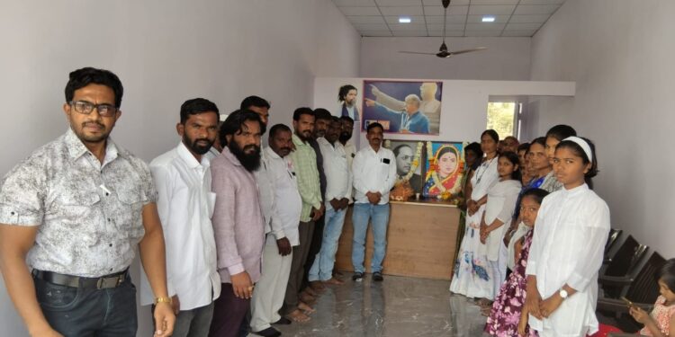 वंचित बहुजन आघाडी कडून त्यागमुर्ती माता रमाई आंबेडकर यांच्या १२८ व्या जयंती निमित्त विनम्र अभिवादन*