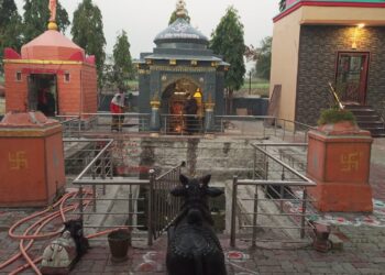 सुरंगळी येथे काशी विश्वेश्वराच्या प्रांगणात अखंड हरिनाम सप्ताहाचे आयोजन…