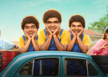 मराठी चित्रपटसृष्टीत पहिल्यांदाच एआयचा जलवा!  ‘पुन्हा एकदा साडे माडे तीन’चे प्रमोशनल गाणे सोशल मीडियावर व्हायरल