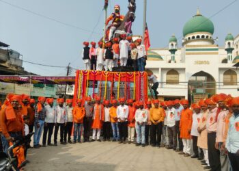 सिल्लोड तालुका वकील संघातर्फे शिवजयंती  साजरी