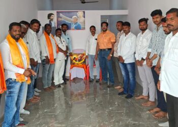 जालन्यात वंचित बहुजन आघाडीच्या वतीने छत्रपती शिवाजी महाराज यांच्या जयंतीनिमित्त विनम्र अभिवादन!