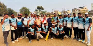 महावितरण क्रिकेट स्पर्धेत सिल्लोड विभागास विजेतेपद