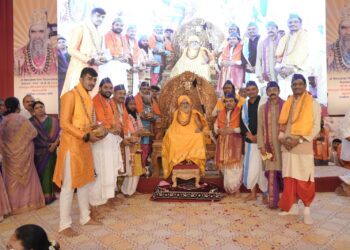 श्री श्री श्री १००८ भीमाशंकरलिंग शिवाचार्य महास्वामीजी यांचा पट्टाभिषेक रजत महोत्सव आणि विश्वशांती महायज्ञ