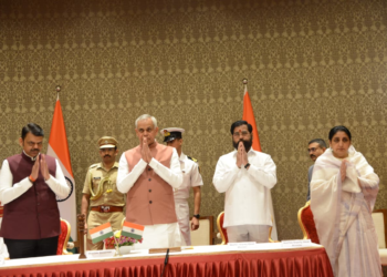 सुनेत्रा अजित पवार यांनी घेतली उपमुख्यमंत्री पदाची शपथ