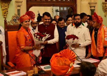 नवनियुक्त महापौर व उपमहापौरांचे मुख्यमंत्री व उपमुख्यमंत्री यांनी केले अभिनंदन