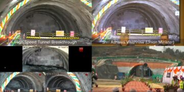 मुंबई – अहमदाबाद बुलेट ट्रेनचे काम प्रगतीपथावर