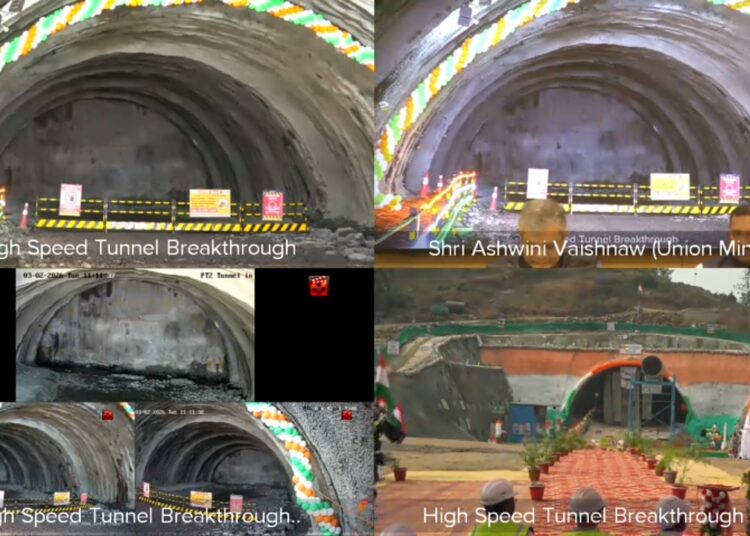 मुंबई – अहमदाबाद बुलेट ट्रेनचे काम प्रगतीपथावर